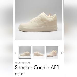 Nike AF1 candles